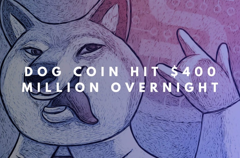 A Dog coin that hit $400 Million Overnight, No its not DOGE or SHIB