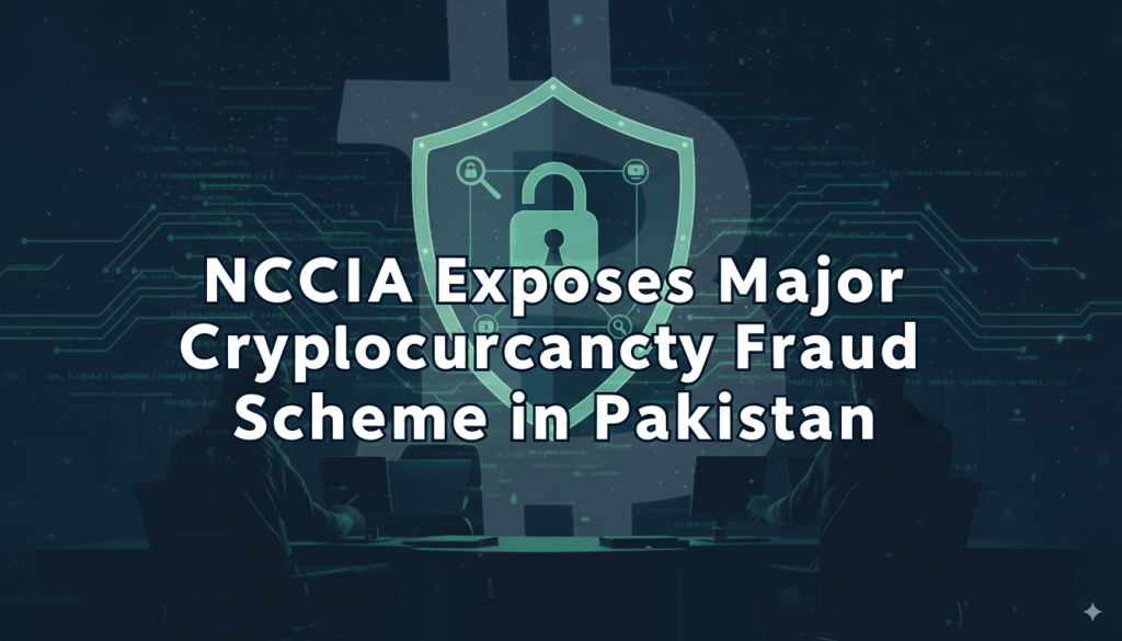 NCCIA Exposes Major Cryptocurrency Fraud Scheme in Pakistan