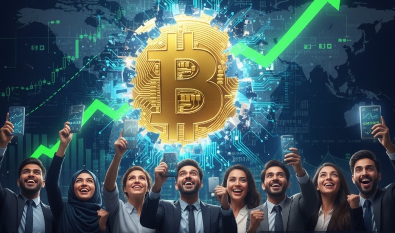 Crypto Stocks Rally as Bitcoin Surges Past $125,000 Again