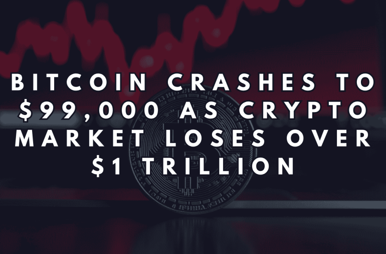 Bitcoin Crashes to $99,000 as Crypto Market Loses